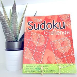 3/$20 New Sudoku Challenge Educational Puzzle Book Smart Gift Game Math Patterns